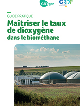 Couverture du guide Maîtriser le taux de dioxygène dans le biométhane