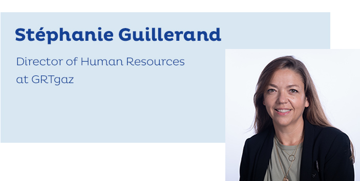 Stéphanie Guillerand, Director of Human Resources at GRTgaz