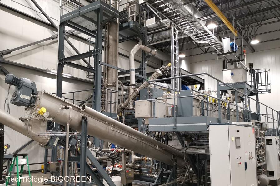 BIOGREEN pyrolysis plant