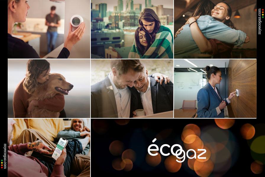 Campagne de communication GRTgaz 2022 et logo Ecogaz