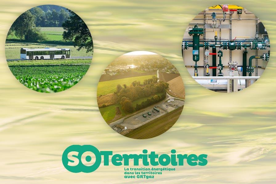 soTerritoires n°5 - logo soTerritoires, visuel getty images et 2 visuels GRTgaz