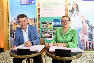 Signature Partenariat entre la Région Grand Est et GRTgaz (30 août 2024)